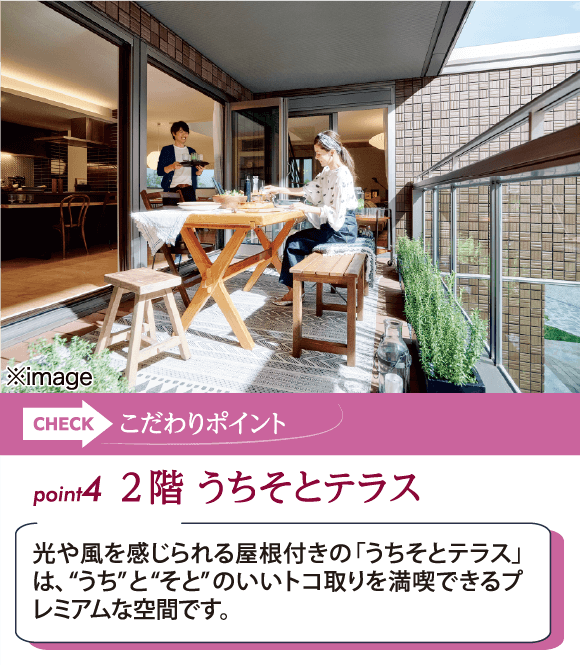 2階うちそとテラス